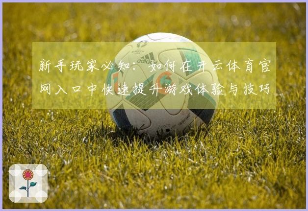 新手玩家必知：如何在开云体育官网入口中快速提升游戏体验与技巧